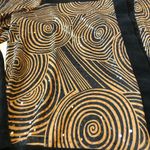 Vintage 70s Kokomo Black Brown Swirl Jacket Size Medium Photo 1