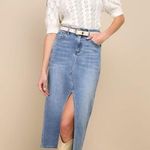 Free People Ethereal Dainty Pointelle Open Knit Pullover Sweater Ivory Medium Photo 11