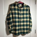 Dickies Women’s medium  flannel plaid button up Photo 0
