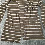 Socialite  Striped Knit Button Front Cardigan Photo 2