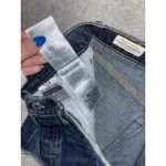 Levi's Premium 501 Size 28 Button Fly Distressed Denim High Rise Jean Shorts Photo 6