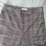 Abercrombie & Fitch  The Skinny Ultra High Rise Slit Plaid Photo 4