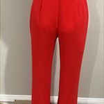 Charles Henry  red short sleeve v neck jumpsuit Photo 8