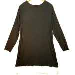 J. Jill Wearever Layered Shift Crewneck Long Sleeve Stretchy A Photo 2
