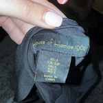 House of Harlow  Sweetheart Neckline Black Bodysuit Photo 2