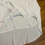 Knox Rose  Womens XL White Sleeveless Button V-neck Babydoll
Shirt Dress Bohemian Photo 6