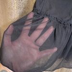 Mimar Brazil black lace/mesh babydoll lingerie, size S/M Black Size M Photo 2