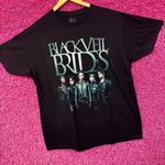 Black Veil Brides Leather Portrait Gothic Metal Band Tee XL Photo 2