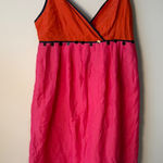 Nelli Janice‎ Jaraicie Orange Pink Short Dress Sequin Trim Size 6 Photo 0