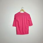 Gap SALE! Coral Pink Factory Roll Sleeve Cardigan Size M EUC Photo 5