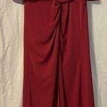 Keepsake The Label ‘No Love’ Washed Red Knotted Vneck Kimono Sleeve Maxi Dress Size M Photo 0