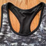 black gray white athletic racerback sports bra Size M Photo 1