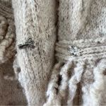 Wit & Wisdom Fringe Yoke Cardigan in Heather Oatmeal Size Large NWT Photo 6