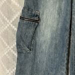 True Religion  Jessie Super Baggy Cargo Jeans Womens 26 Blue Streetwear Photo 4