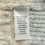 Central Park West RTR Bobbie Polo Sweater Women's Medium Beige Gray Long Sleeve Photo 5