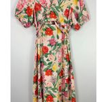 Old Navy  Maxi Dress XL Floral Cut Out Waist Boho Cottagecore Fairy Garden Party Photo 0