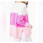 Lilly Pulitzer Westwood colorblock the detail pink sweater small Photo 4