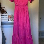 Abercrombie & Fitch The A&F Emerson Drama Bow-Back Maxi Dress Photo 1