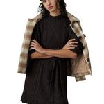 Anthropologie Amandi Chocolate Brown Long Sleeve Sweater Dress Womens US S Photo 0