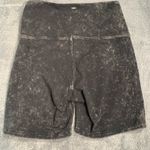 PINK - Victoria's Secret  Black Acid Wash Bike Shorts Photo 5
