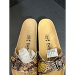 Birkenstock NEW  Betula Snake Print Slide Sandals‎ Womens Shoes SIze 10 Photo 2