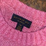 Current Air  Anthropologie Sleeveless Cable Sweater in  Barbie Pink - size XS Photo 2