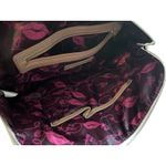 Betsey Johnson  Quilted Satchel Pink Faux‎ Leather Butterfly Charm Shoulder Bag Photo 7