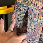 Billabong Multicolor Floral Paisley Cover Up Beach Pants Size Medium Oversized Photo 5