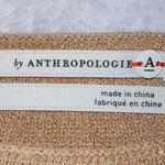 Anthropologie Gold Metallic Tan Claudette Ruffle Sleeve Sweater Dress Photo 4