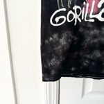 Gildan Gorillaz Black Tie Dye Graphic Band Tee Small  Y2K White Stitch Photo 3