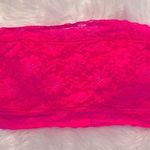 L.E.I Hot pink lace bandeau bra  brand medium juniors Photo 0