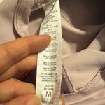 Fabletics Jessica Legging Size Medium Short Purple Colorblock Power Hold Photo 3