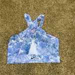 Nike  Women's Sport Bra Sz M Swoosh Wrap Medium-Support Photo 1