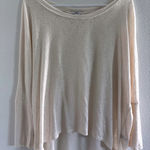 Bar III  Shirt Womens Medium White Long Sleeve Capsule Minimalist‎ Luxury Photo 0