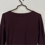 Loft  V Neck Sweater Petite Small Purple Photo 7