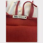 ZARA Red/Mauve  Tank Top Crop Photo 1