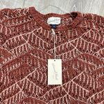 Universal Threads Universal Thread Women's Open Stitch Clay Tunic Sweater - Size Large - NWT Photo 2