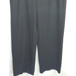 ZARA  Black Trouser Pants Women's XL Ultra High Waisted Corp core Business Casual Photo 2