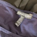 Eileen Fisher  boat neck Navy Tunic short sleeve Photo 5