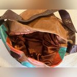 Bebe  Women's Multicolor Patchwork Leather Hobo Bag Large Boho Chic Photo 13
