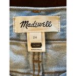 Madewell  Essen Wash Maternity‎ Side Panel Relaxed Mid Length Denim Shorts 24 NWT Photo 7