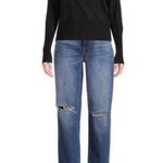 NWT Womens Love Trend New York Cold Chest Cutout Fine Gauge Sweater Photo 0