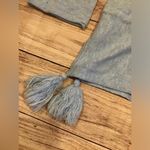 Lilly Pulitzer blue tassel sweater large -preowned Photo 4