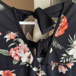 Siren Lily  Maternity Black Blouse Size Med EUC #6532 Photo 4