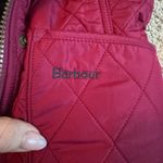Barbour  Women’s Quilted Vest – Maroon | Size 6 Photo 3