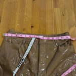 House Of CB  Glossy Tie Dye Tan Skinny Pants Photo 13