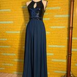 Morgan & Co keyhole jersey sequins Dress Photo 7