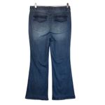 Democracy  "Ab"solution Flare Jeans Blue Bootcut Stretch Classic Staple Sz 16 Photo 3