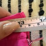 LULU BRAVO | 90s Vintage Hot Pink Silk Scalloped Scales Skirt | Size 6 Photo 5