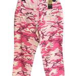 Nine West Jean women's sz 4 waist 26 pink camo capri stretch jeans NWT Photo 1